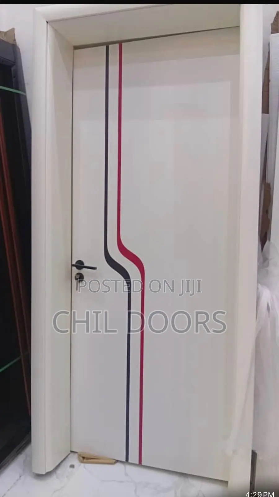 White Wooden Door