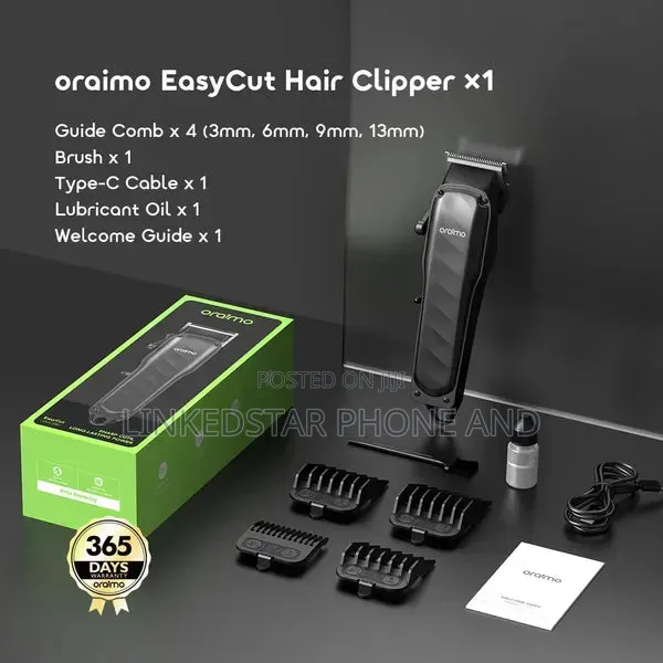 Oraimo Clipper Easy-Cut Super Cordless Sharp Cuts Oraimo Easy-Cut
