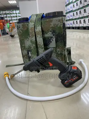 Rechargeable Sprayer With Gun