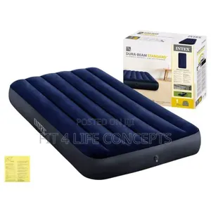 Inflatable Airbed With Pillow