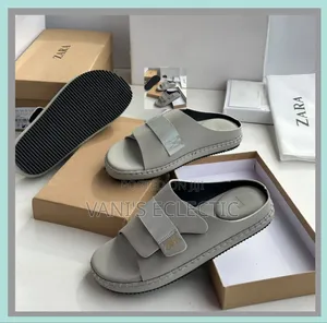 Zara Cross Straps Slides (Slippers)