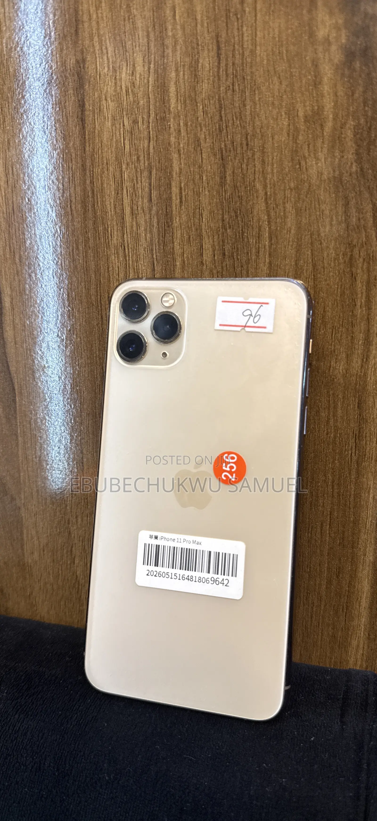Apple iPhone 11 Pro Max 256 GB Gold
