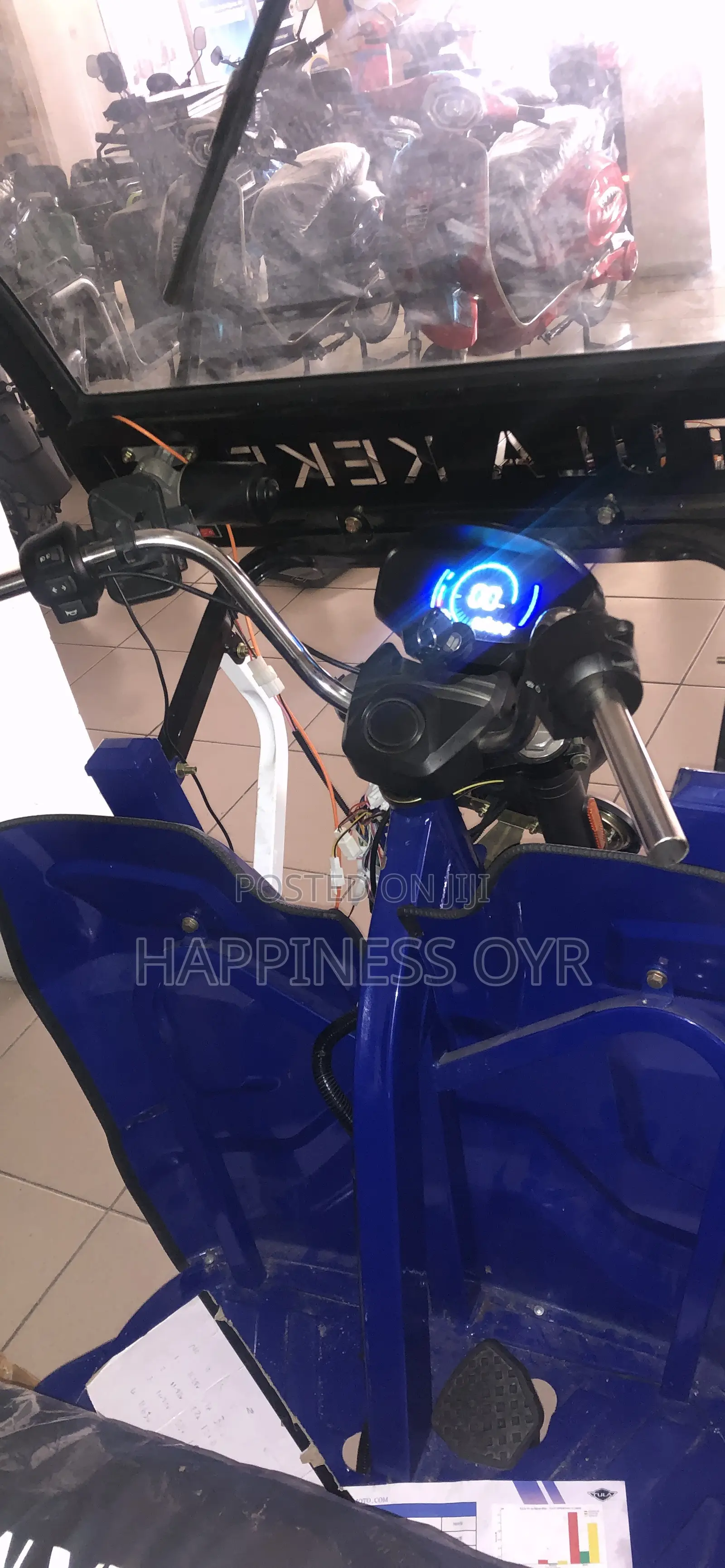 New Motorcycle 2025 Blue