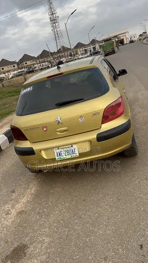 Peugeot 307 2008 Yellow