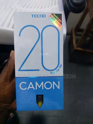 New Tecno Camon 20 Premier  5G 512 GB Black