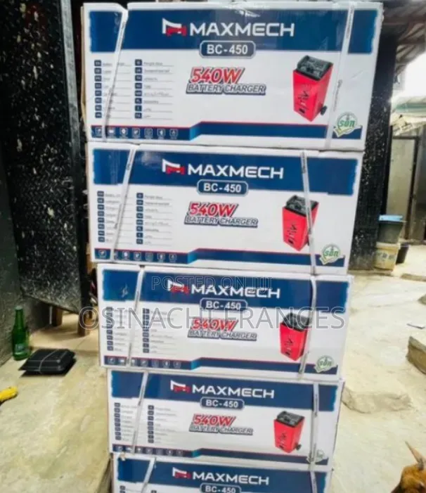 450 Amps Maxmech Car Battery Charging Machine