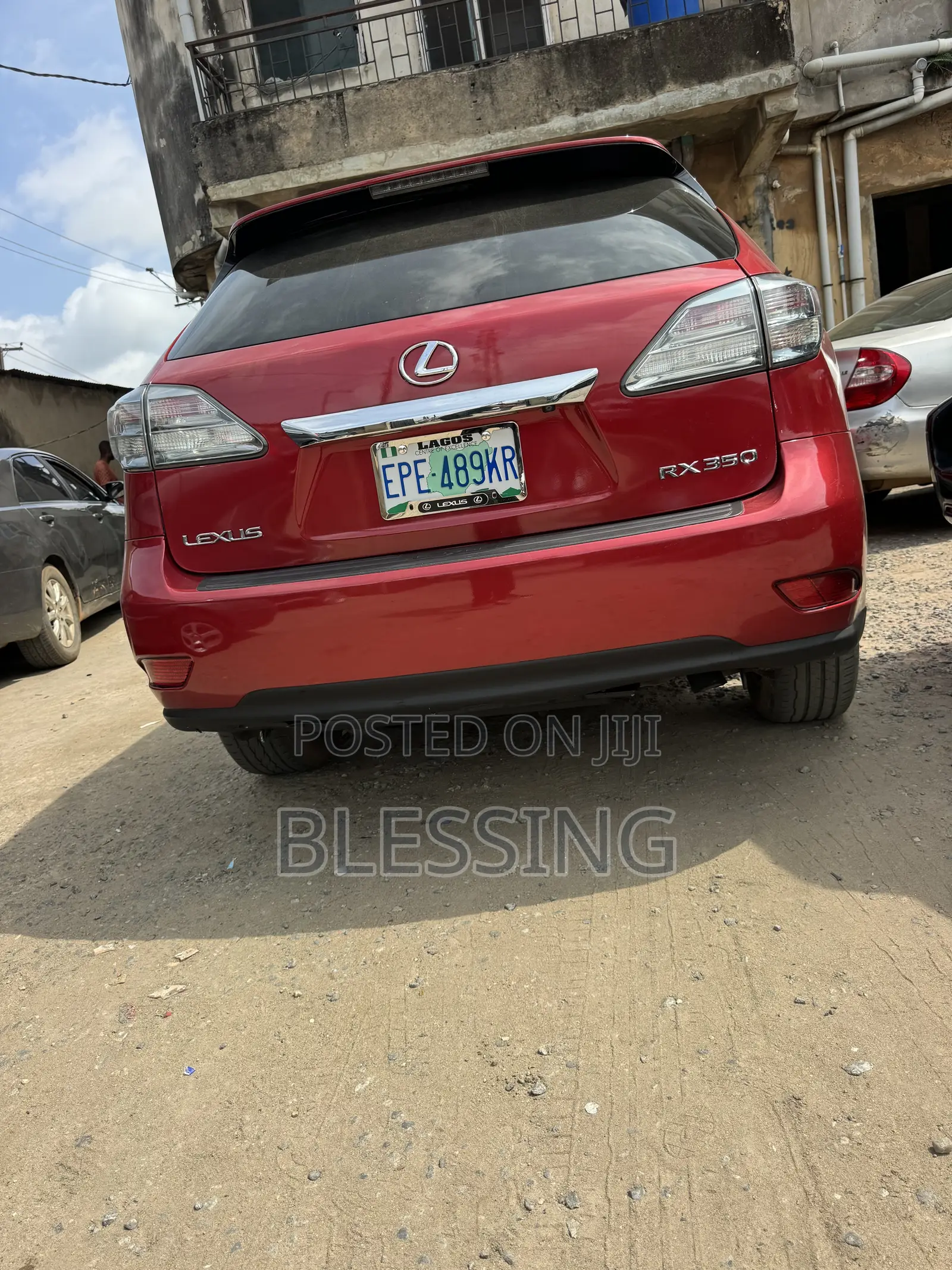 Lexus RX 2011 Red