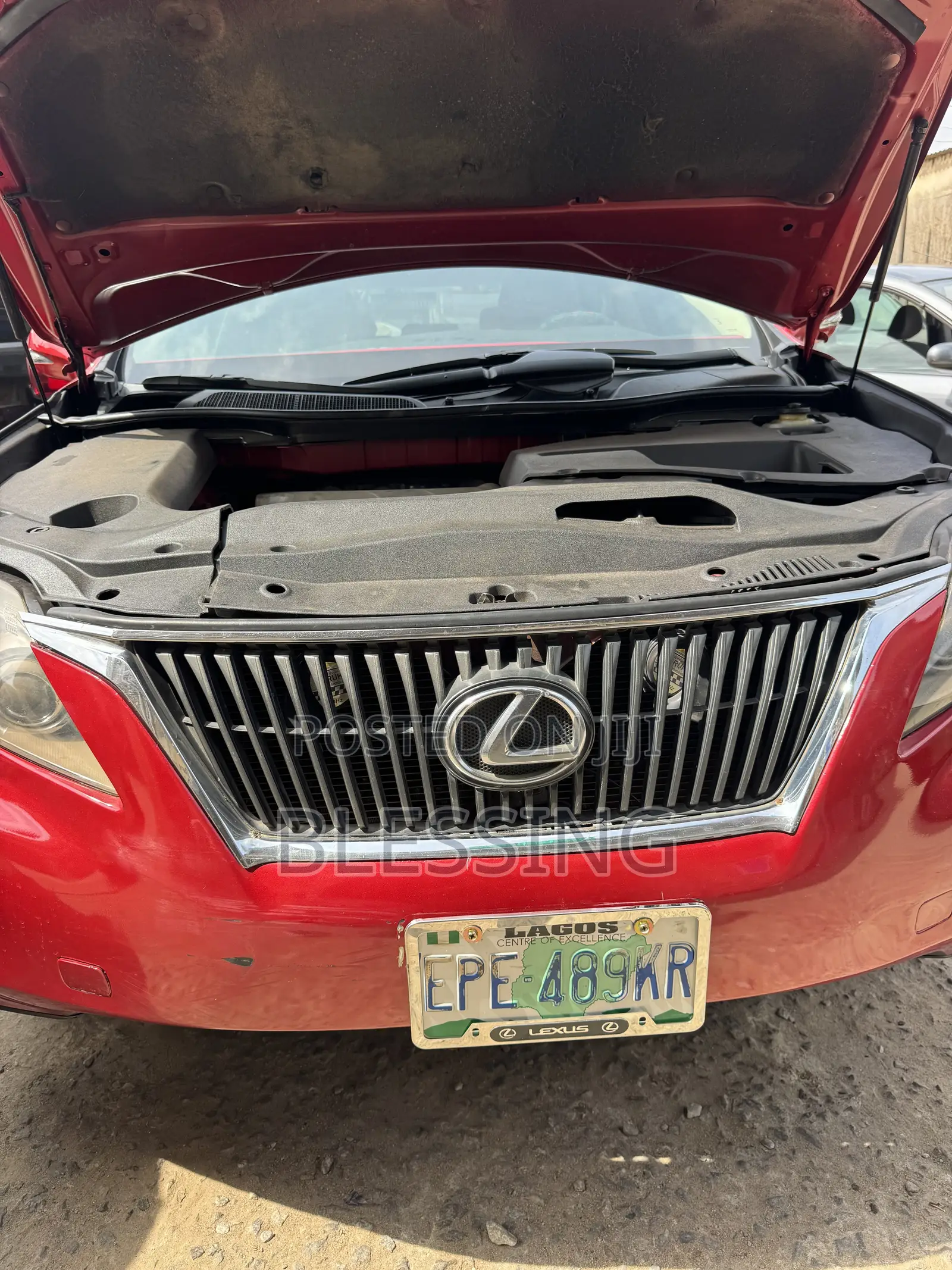Lexus RX 2011 Red