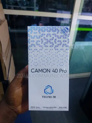 New Tecno Camon 40 Pro 4G 256 GB Black