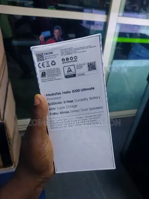 New Tecno Camon 40 Pro 4G 256 GB Black