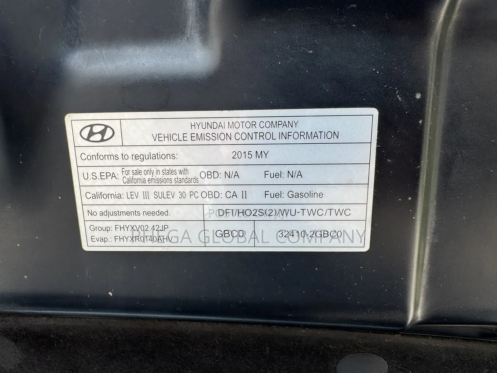 Hyundai Sonata 2015 Black