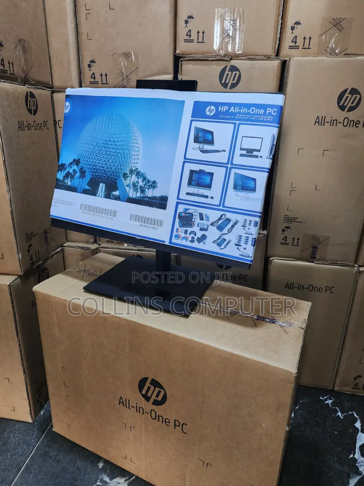 New Desktop Computer HP ProOne 600 8GB Intel Core i5 SSD 256GB