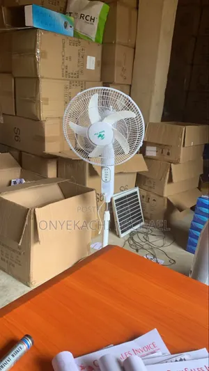 Rechargeable Solar Fan