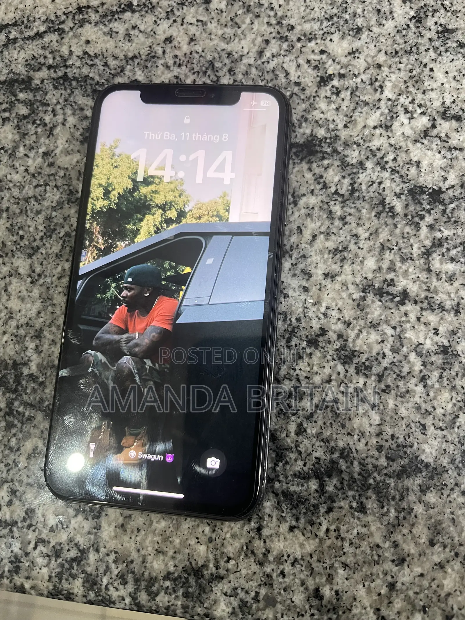 Apple iPhone X 64 GB Black
