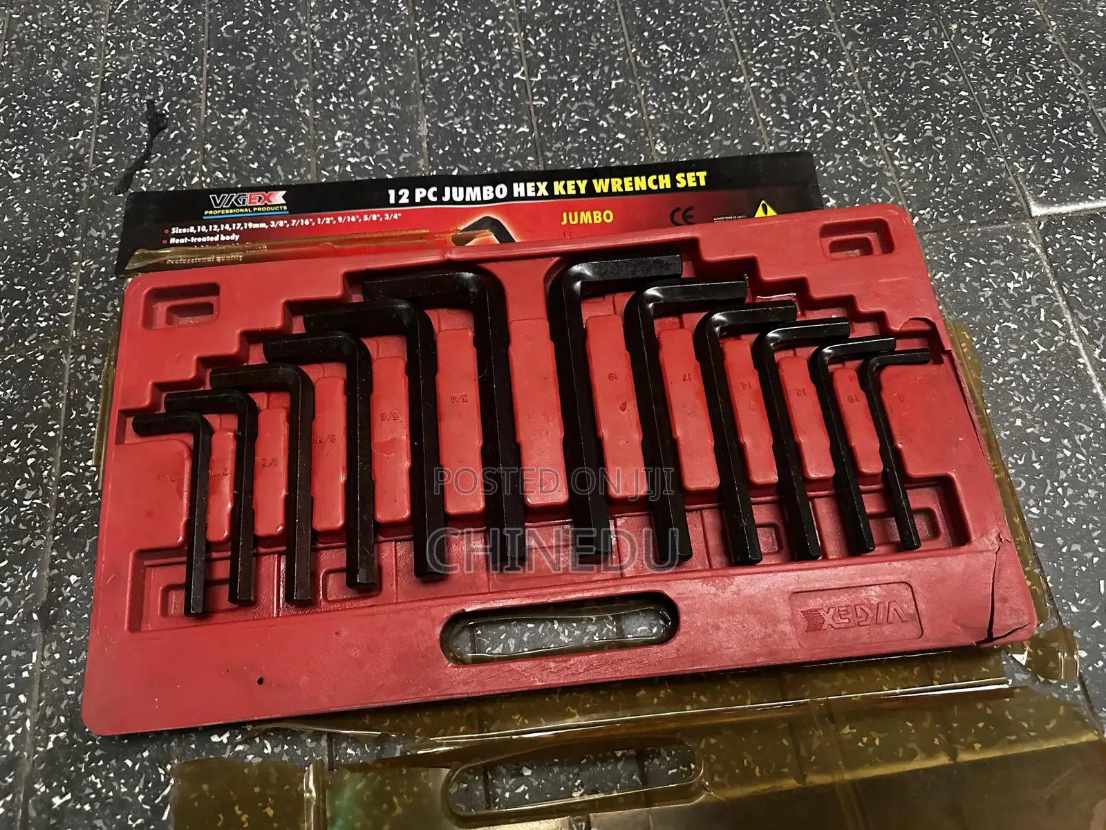 Hex Key Wrench Set Vigex 12pcs
