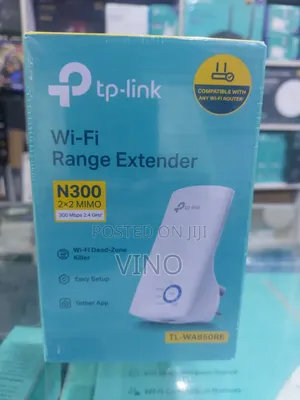 TP-Link TL-WA850RE Wi-Fi Range Extender
N300 2×2 Mimo
300 MBPS 2