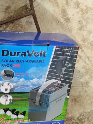 BRAND NEW DURAVOLT SRP1245 4 IN 1 Solar Rechargeable Power Solution