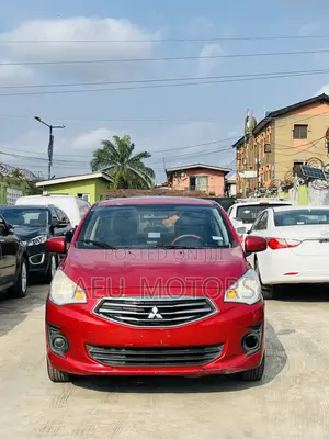 Mitsubishi Mirage 2017 Red