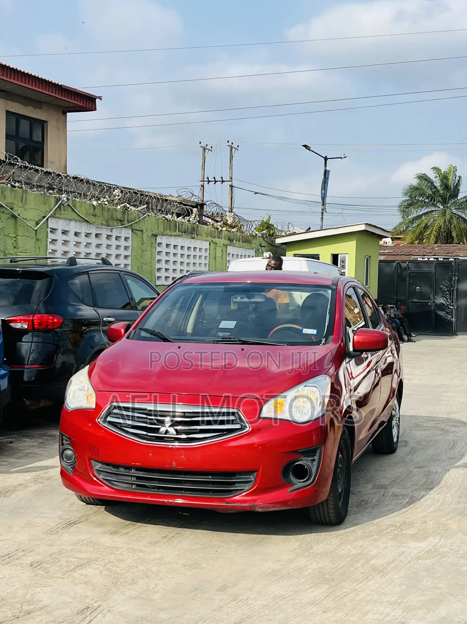 Mitsubishi Mirage 2017 Red