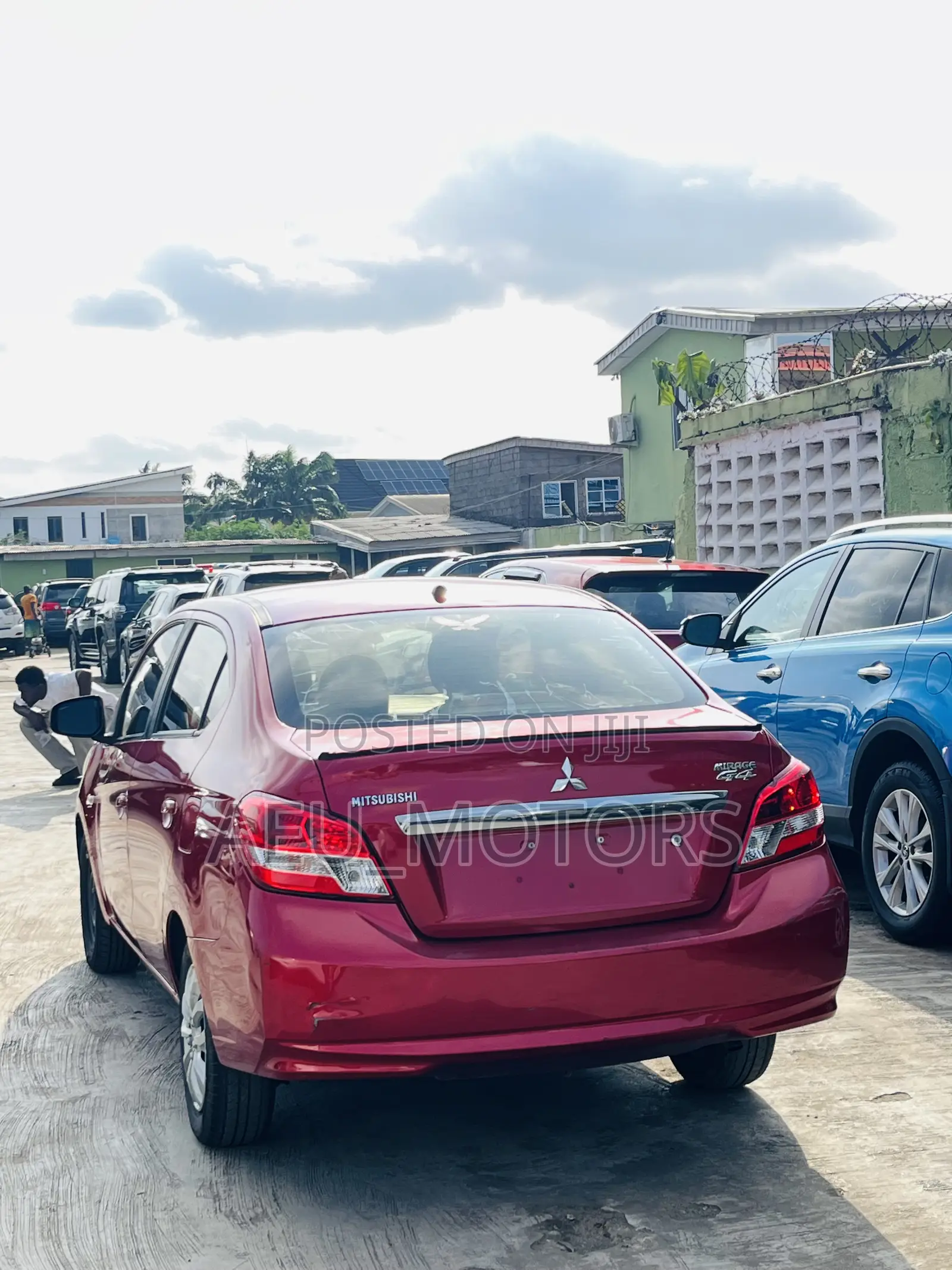 Mitsubishi Mirage 2017 Red