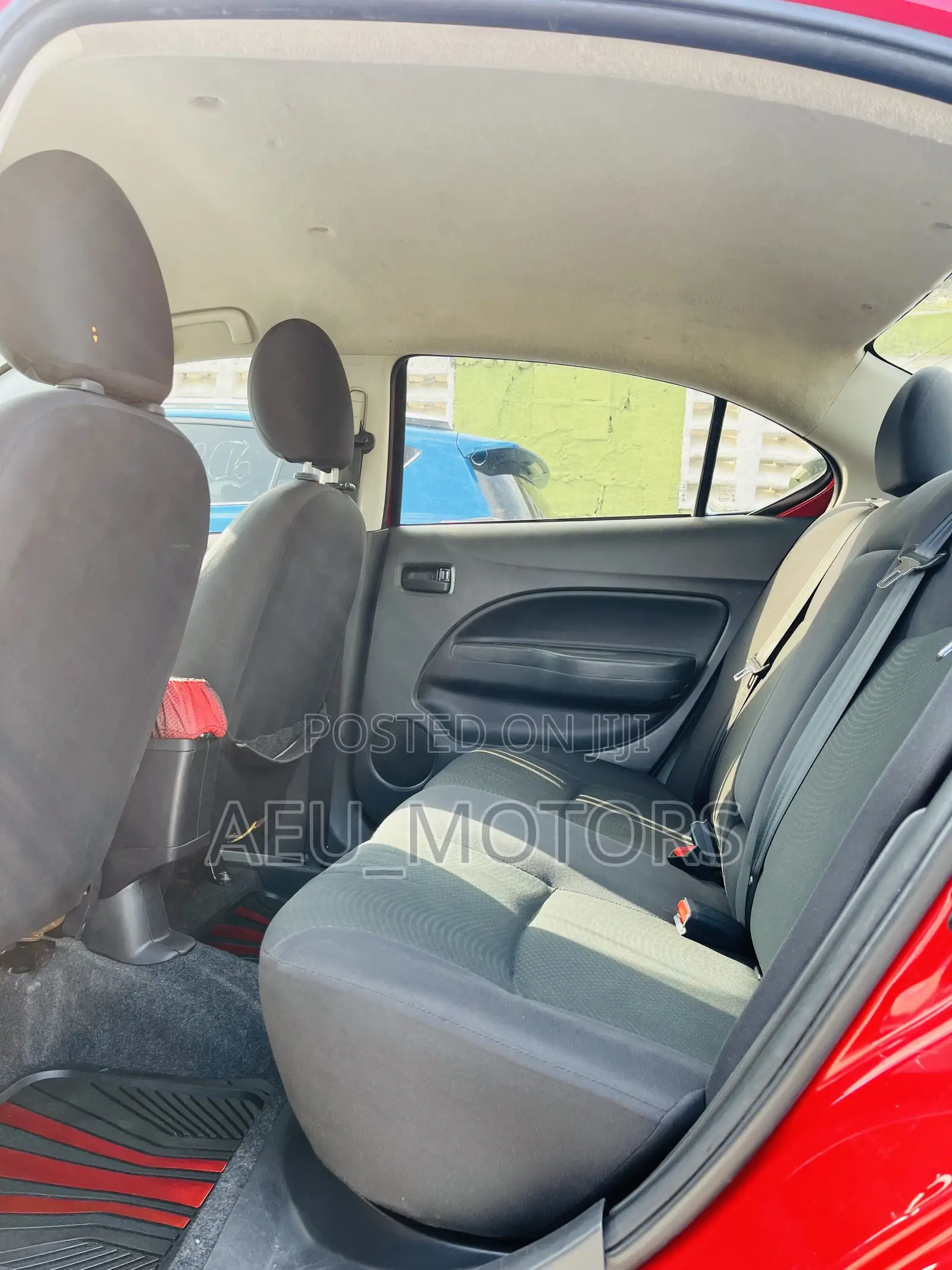 Mitsubishi Mirage 2017 Red