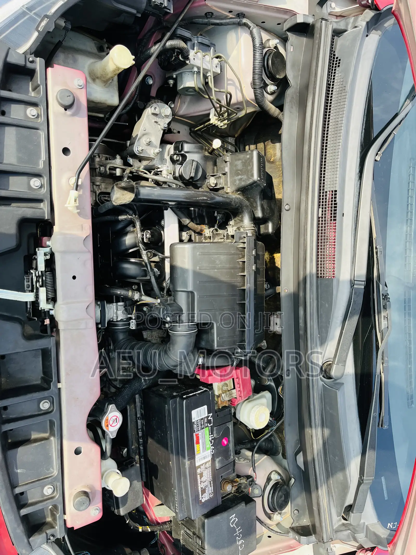 Mitsubishi Mirage 2017 Red