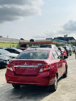 Mitsubishi Mirage 2017 Red