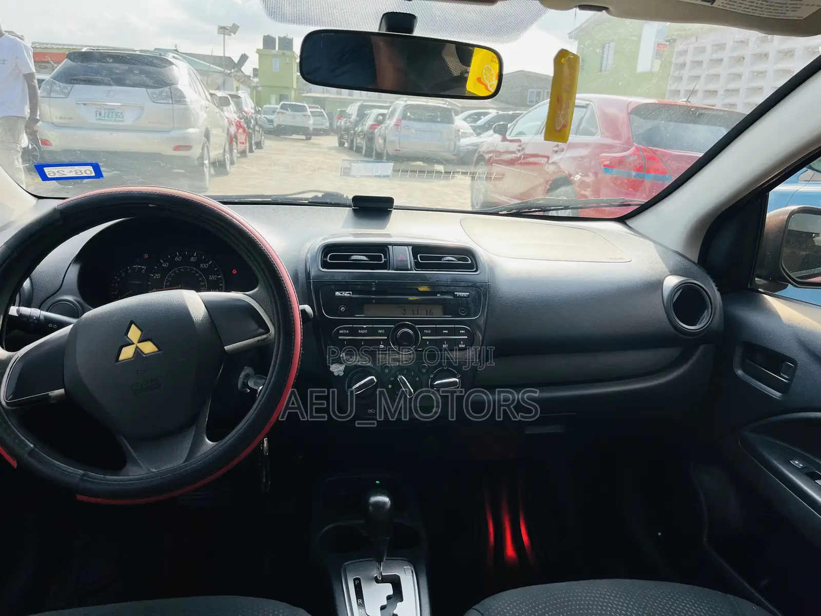 Mitsubishi Mirage 2017 Red