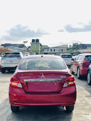Mitsubishi Mirage 2017 Red
