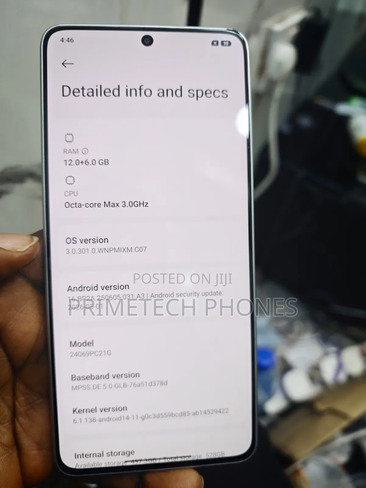 Xiaomi Poco F6 512 GB Silver