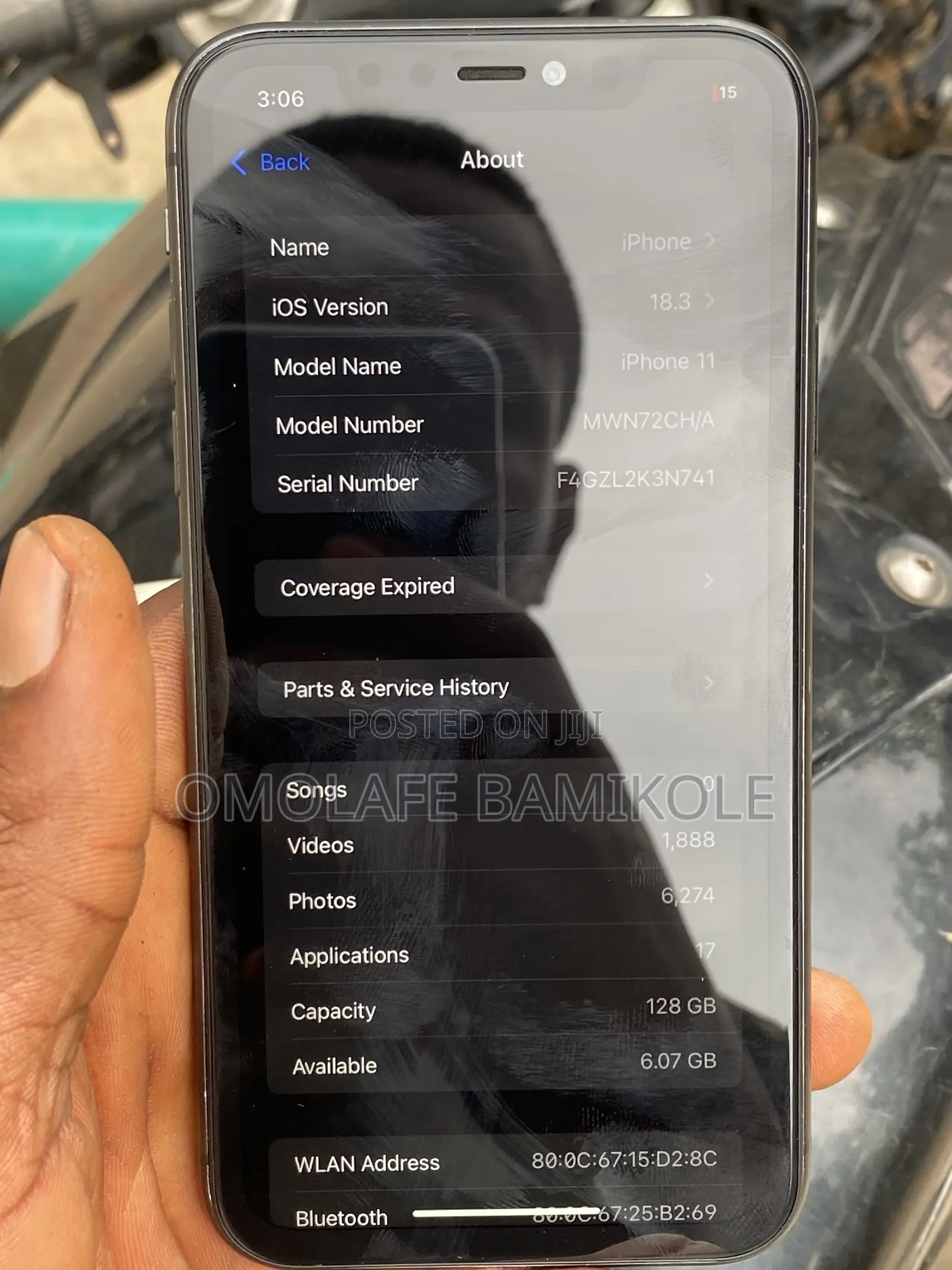 Apple iPhone 11 128 GB Black