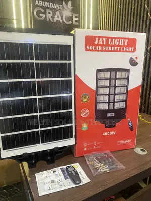 4000watts IP67 Jaylights Solar Street Light Ma Available Now in Store