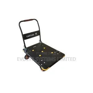 Move 500kg Easily With the Cartura Anti-Slip 4-Wheel Heavy Trolley!