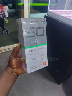 New Infinix Note 50 Pro+ 256 GB Black