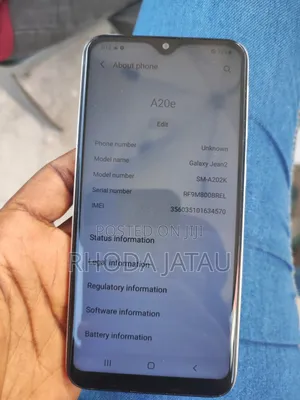 Samsung Galaxy A20e 32 GB White