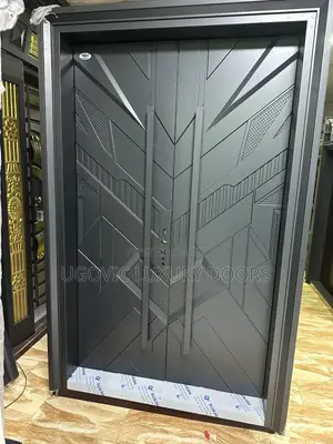 5ft by 8ft Armored Geometric Bulletproof Security Door