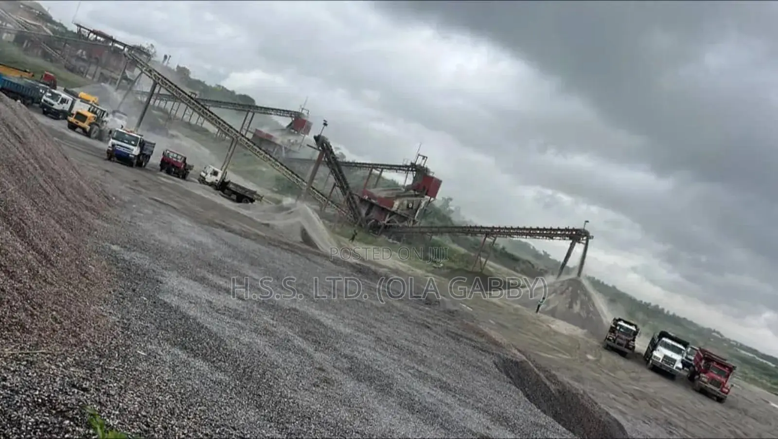 Granite, Sand, Asphalt