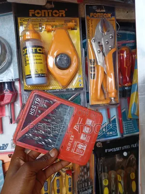 19-Piece Drill Bit Set – Professional Drilling Tool Set