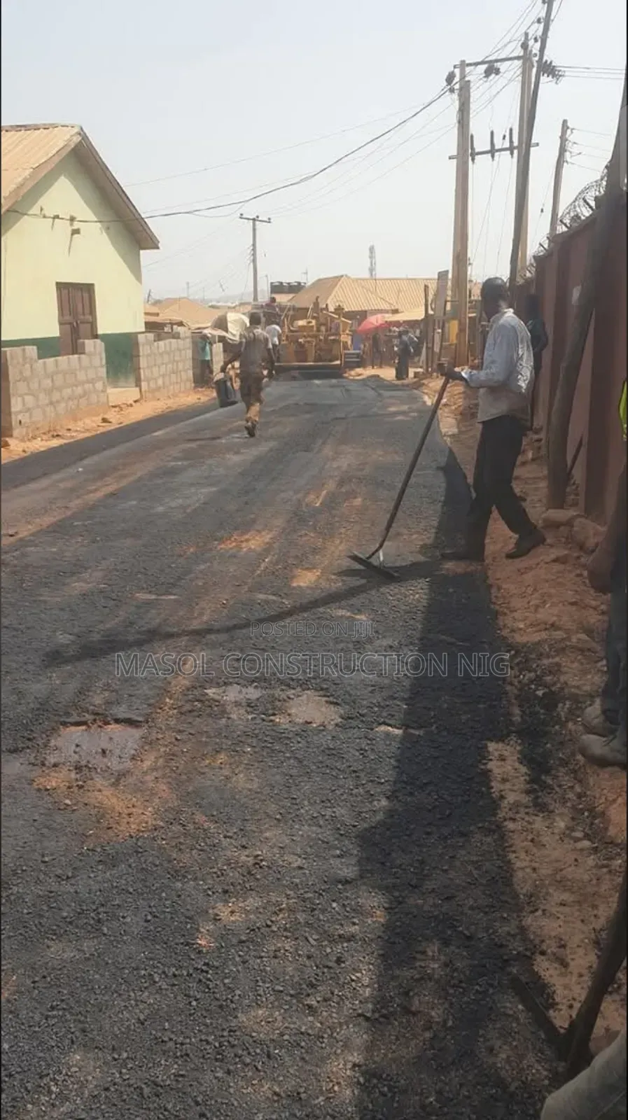 Road Construction, Asphalt Road