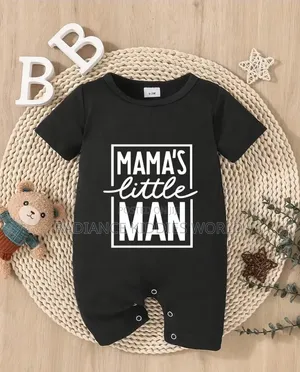 Baby Boy Short Sleeve Romper