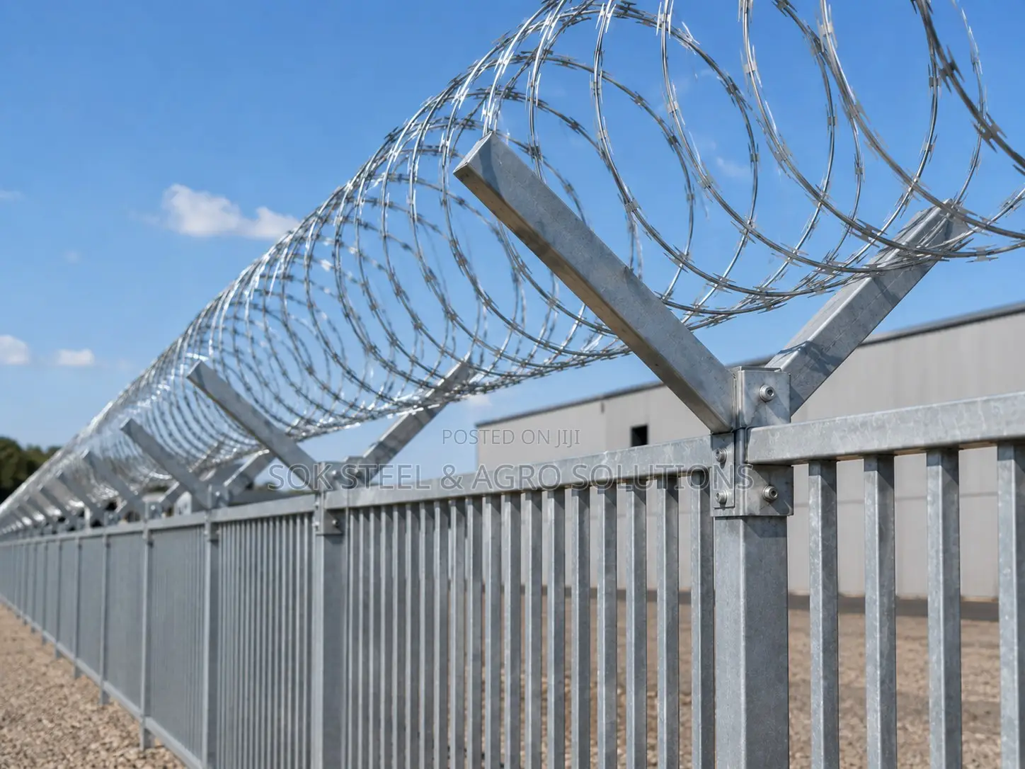 Galvanized Razor Wire for Security Fencing