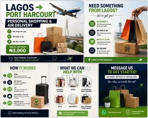 Lagos → PH Personal Shopper Air Delivery 