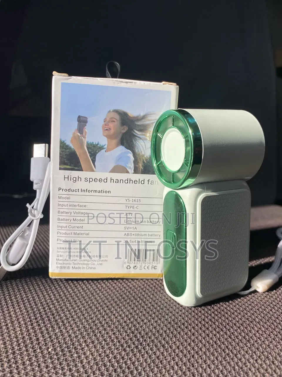 Mini Super Wind Handheld Fan