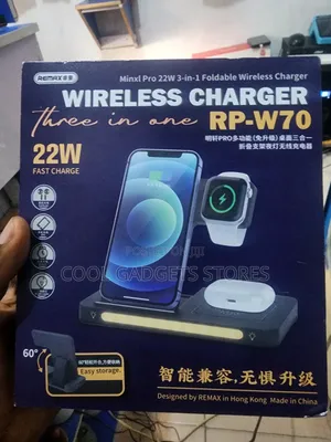 Remax W70 Minxl Pro 3 -in-1 Magnetic Wireless Charger