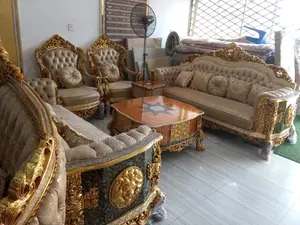 Luxury Royal Sofa Set With Centre Table a Side Stool– Premium Finish