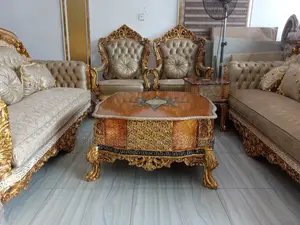 Luxury Royal Sofa Set With Centre Table a Side Stool– Premium Finish