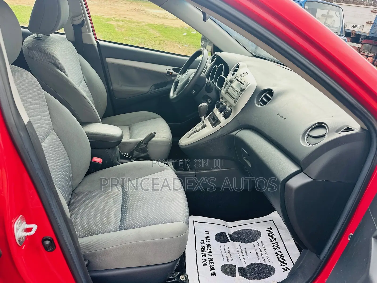 Toyota Matrix S Hatchback AWD (2.4L 4cyl 4A) 2010 Red