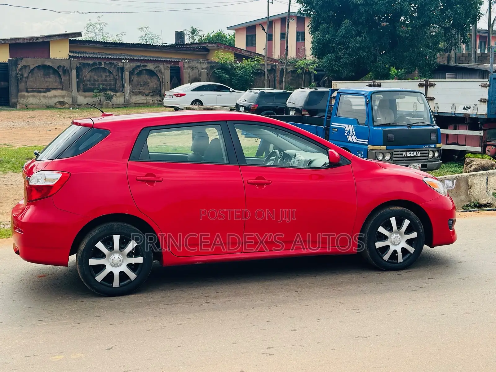 Toyota Matrix S Hatchback AWD (2.4L 4cyl 4A) 2010 Red