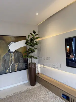Artificial Pine Tree in Metallic Brown Cylinder Pot | Indoor Planters
