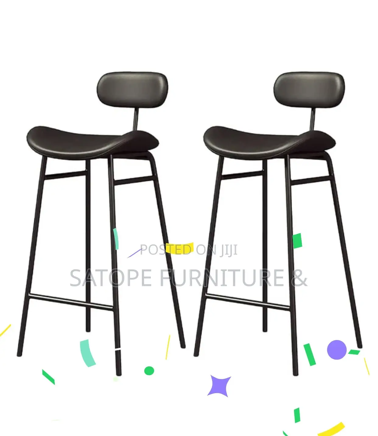 High Restaurant Kitchen Bat Stool